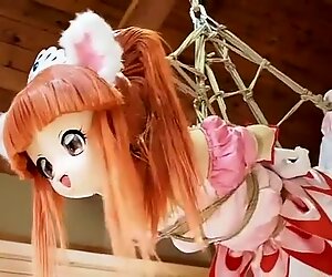Cocoasoft Japanisch Bondage Atemspiel Kigurumi Bondage wsm_lione_suspension