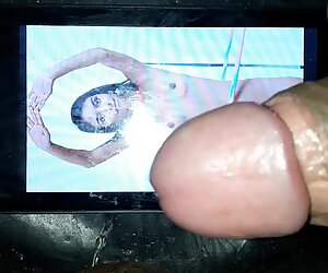 Cumshot to aarthi bitch